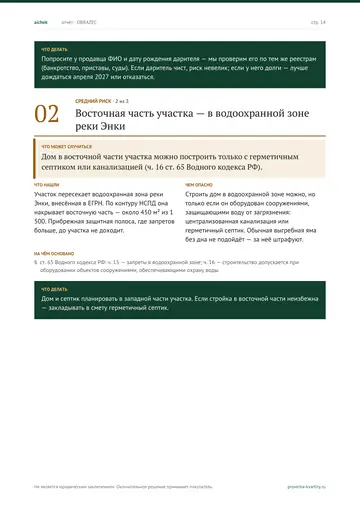 Карточка риска: что нашли, чем опасно, нормы, что делать